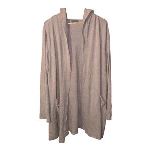 Barefoot Dreams Hooded Duster Cardigan 3X